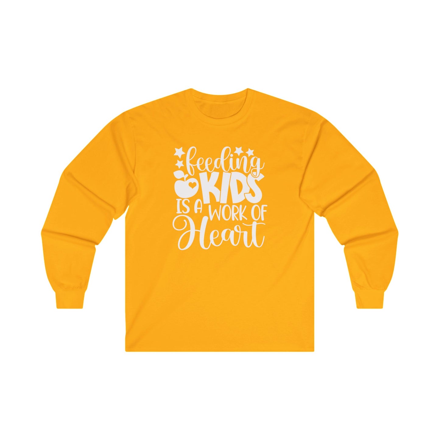 Feeding Kids Long Sleeve Shirt