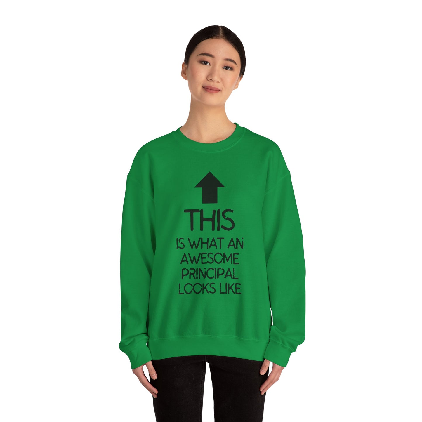 Awesome Principal Crewneck Sweatshirt