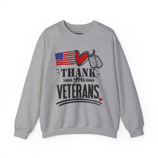 Thank You Veterans Sweatshirt