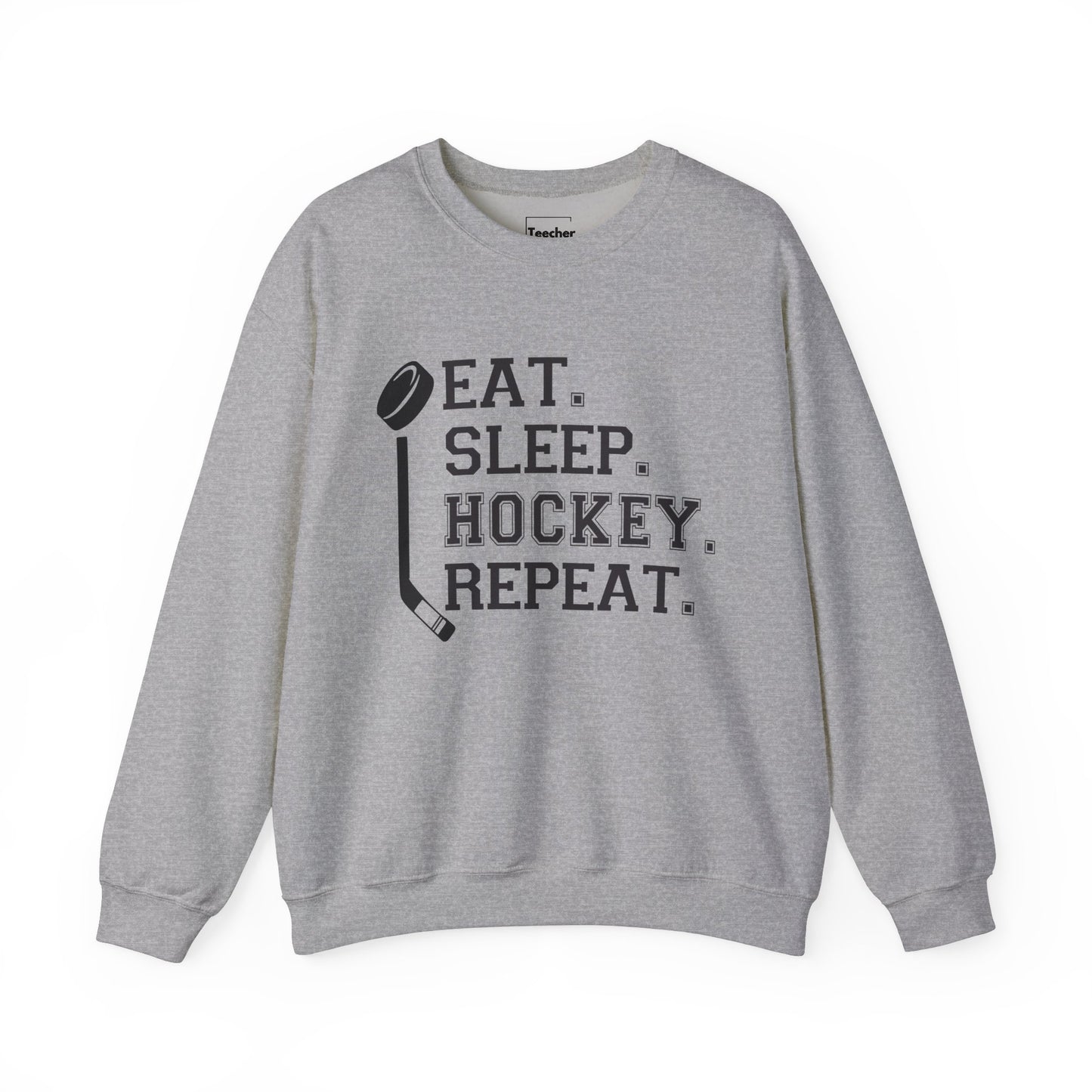 Eat Sleep Hockey Crewneck Sweatshirt