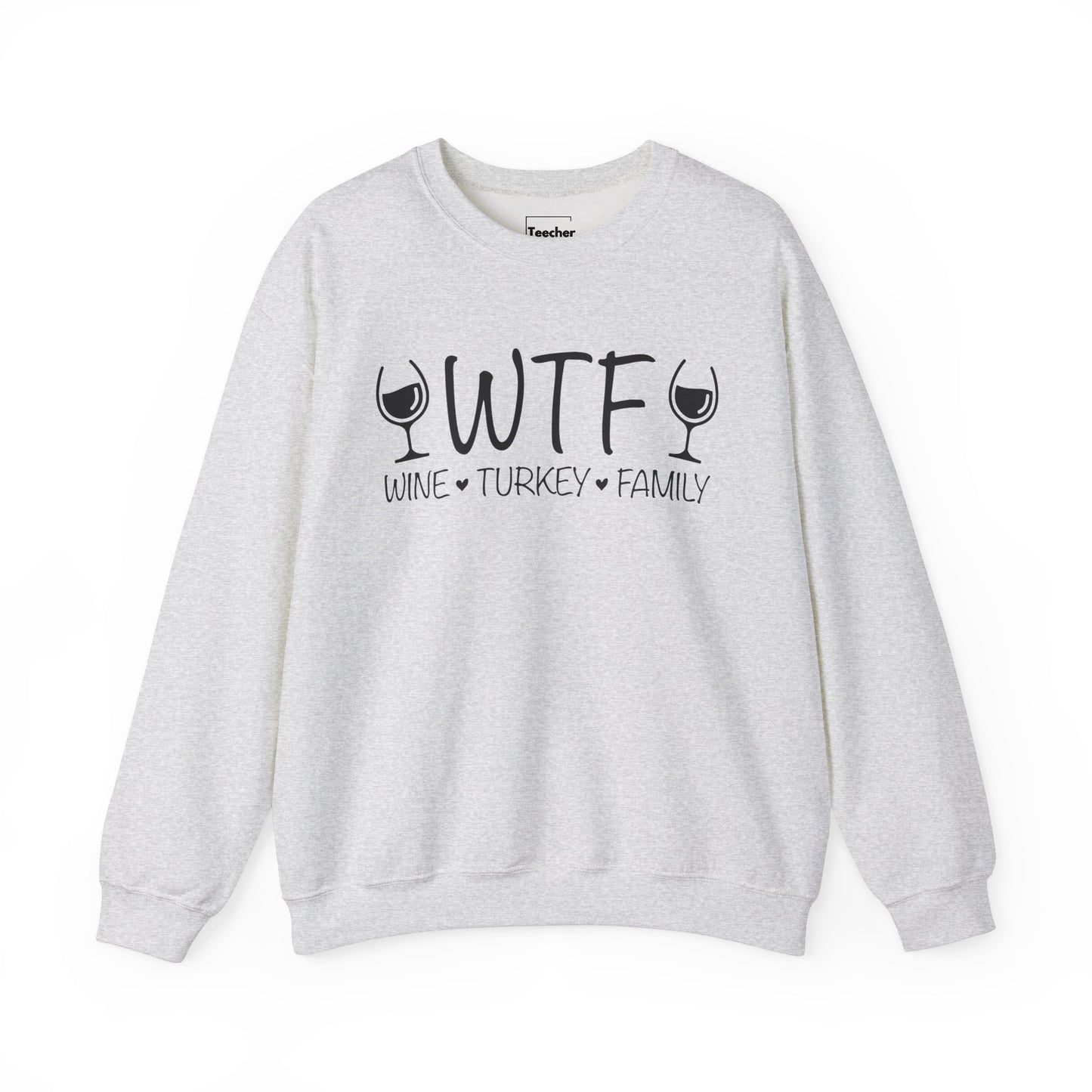 Wine Turkey Family Sweatshirt