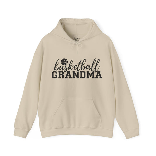 Basketball Grandma Hooded Sweatshirt