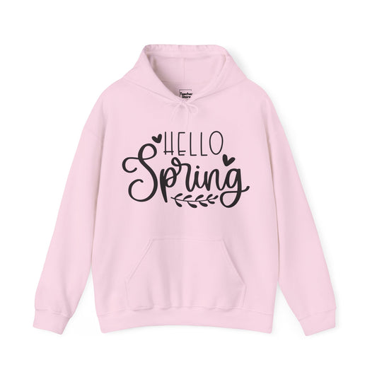 Hello Spring Hooded Sweatshirt