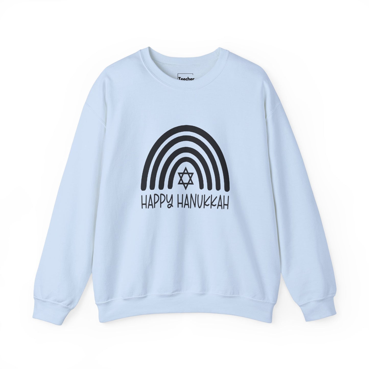 Hanukkah Rainbow Crewneck Sweatshirt