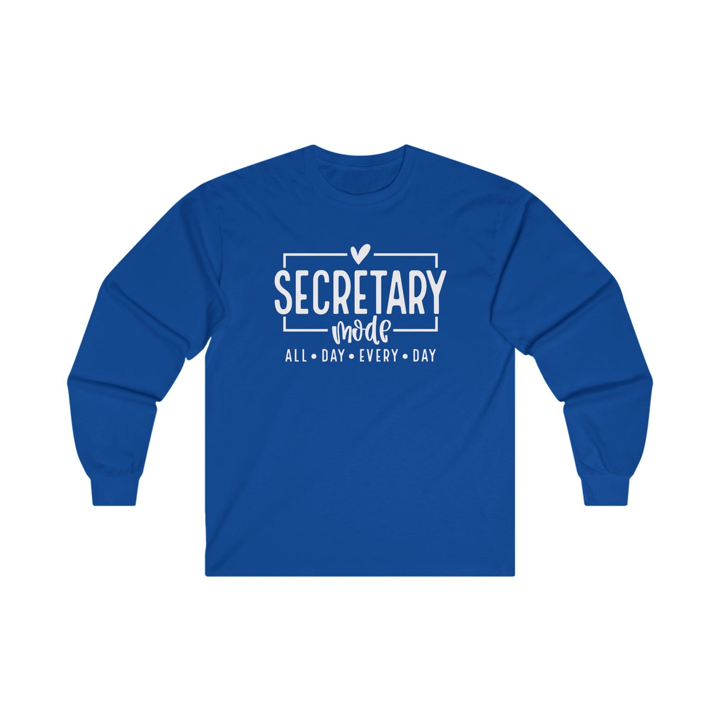 Secretary Mode Long Sleeve Shirt