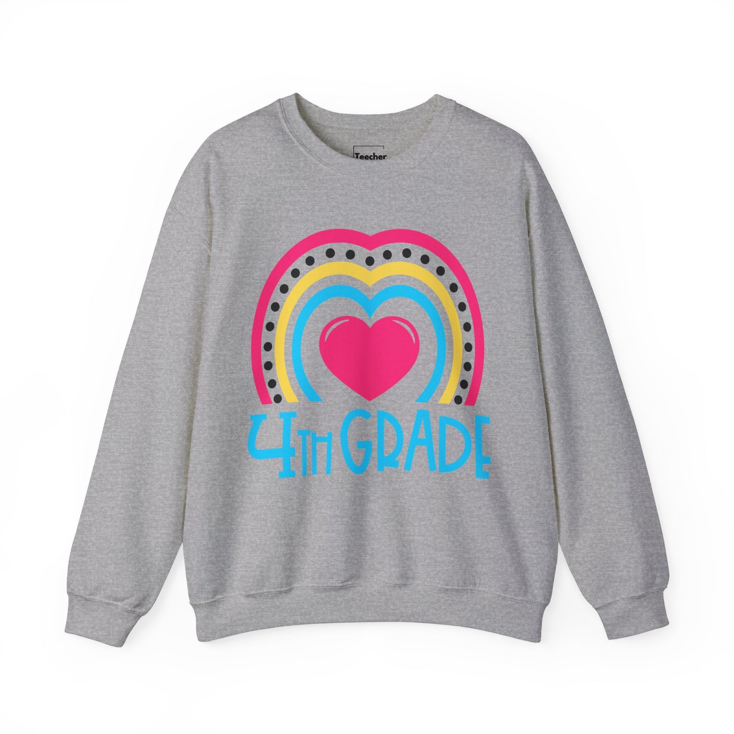 Heart 4th Grade Sweatshirt