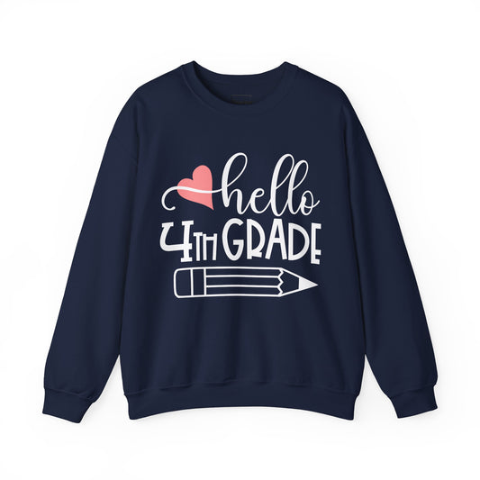 Hello 4th Grade Sweatshirt
