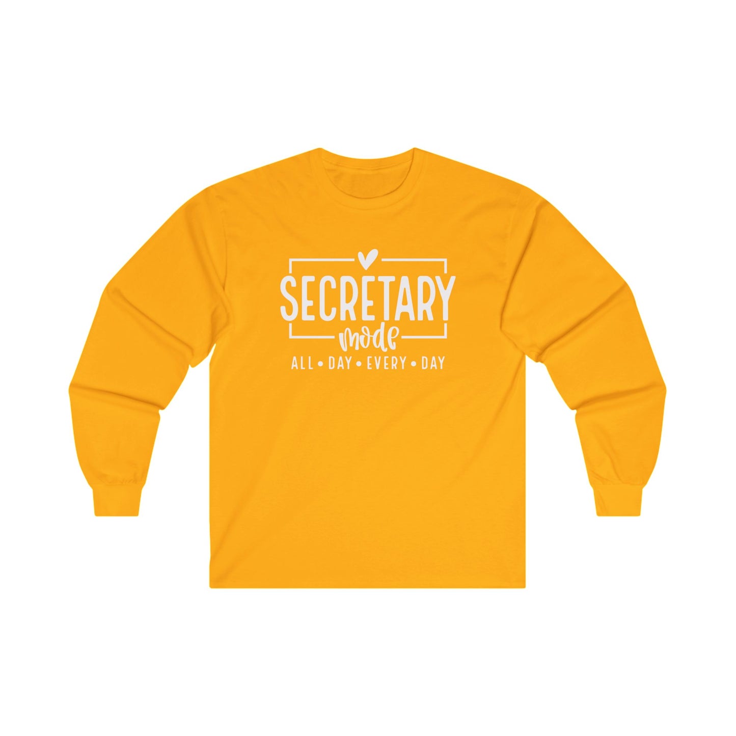 Secretary Mode Long Sleeve Shirt