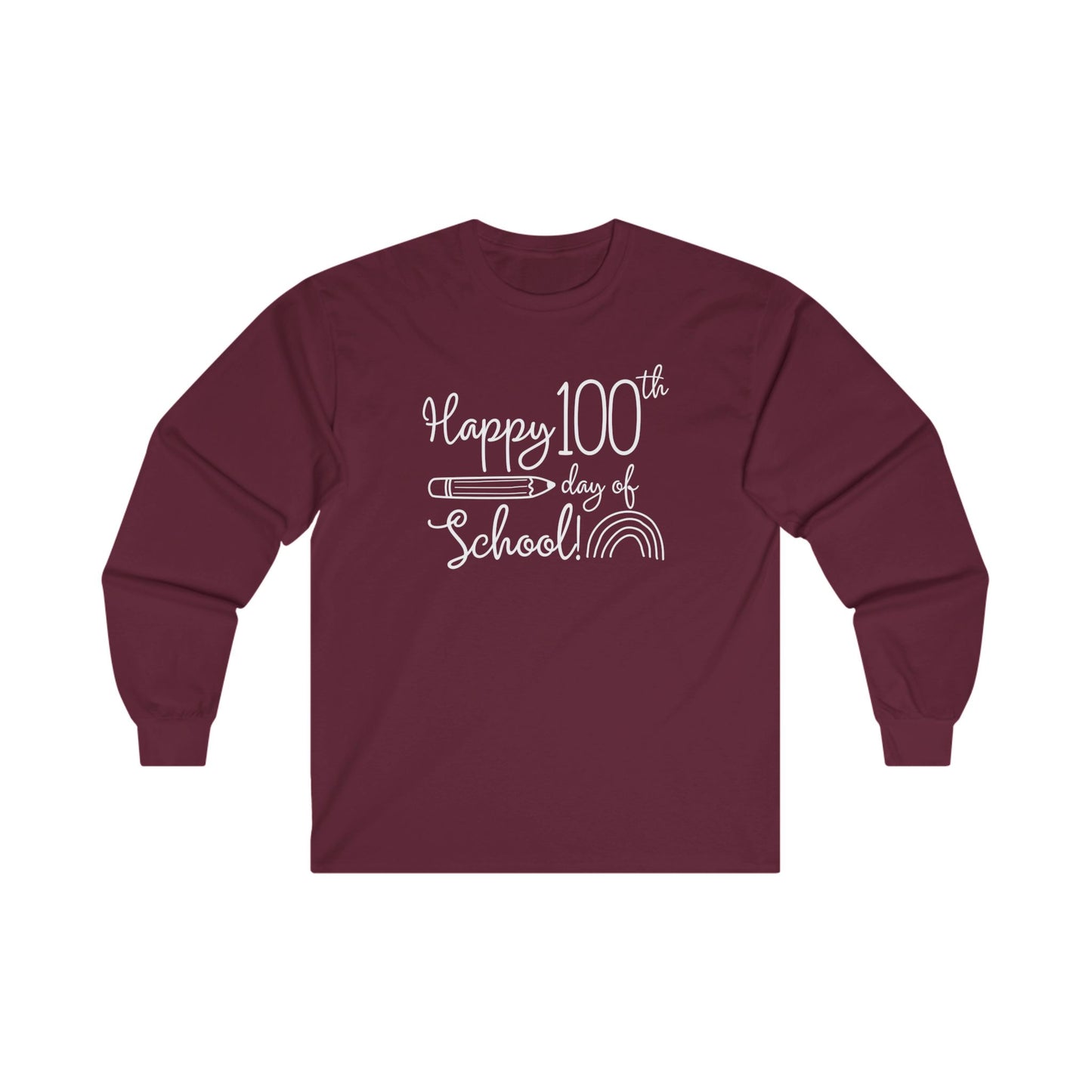 Happy 100th Long Sleeve Shirt