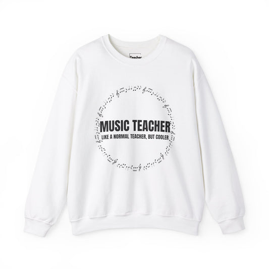 Cool Music Teacher Sweatshirt