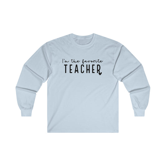 Favorite Teacher Long Sleeve Shirt
