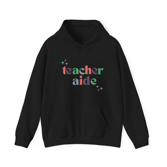 Sparkle Teacher Aide Hooded Sweatshirt