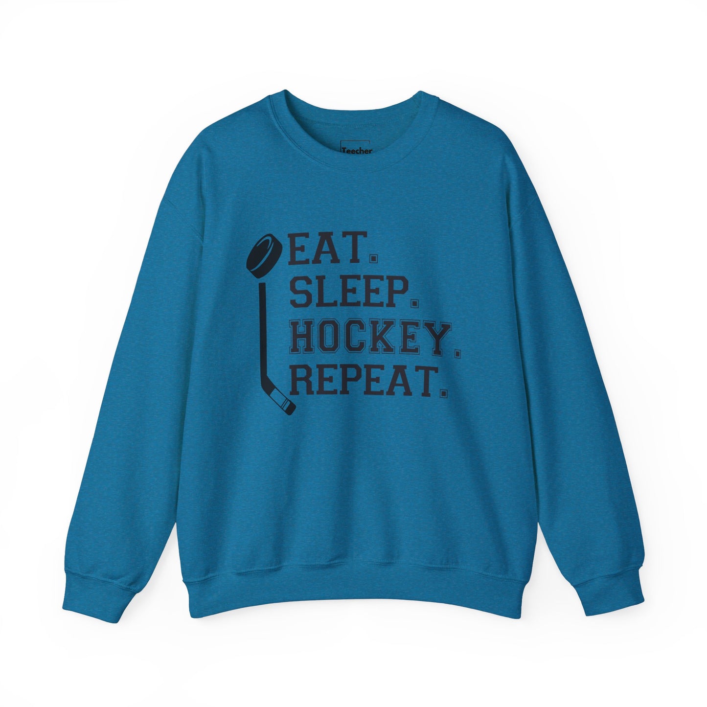 Eat Sleep Hockey Crewneck Sweatshirt