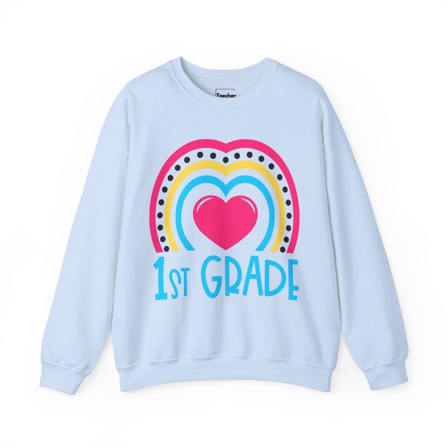Heart 1st Grade Sweatshirt