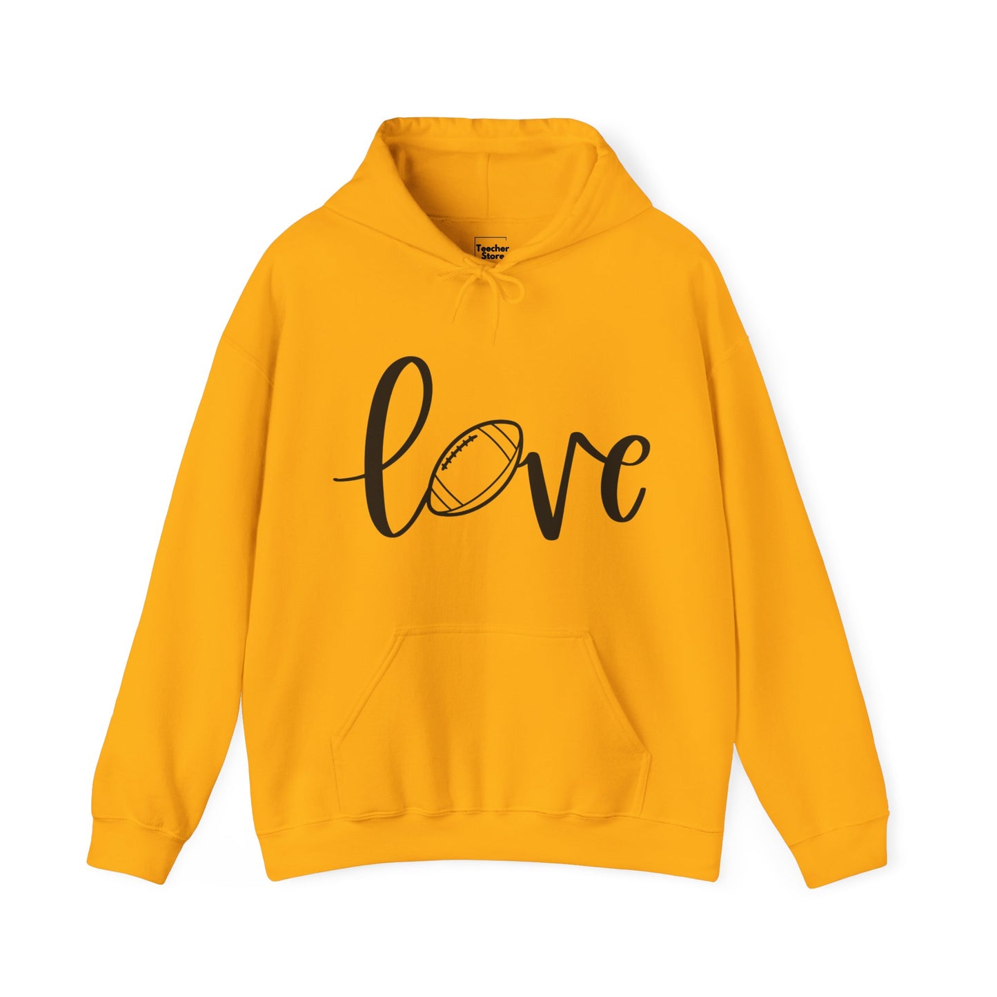 Love Football Hooded Sweatshirt