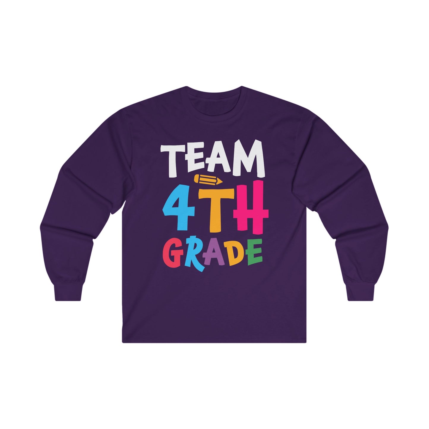 Team 4th Grade Long Sleeve Shirt