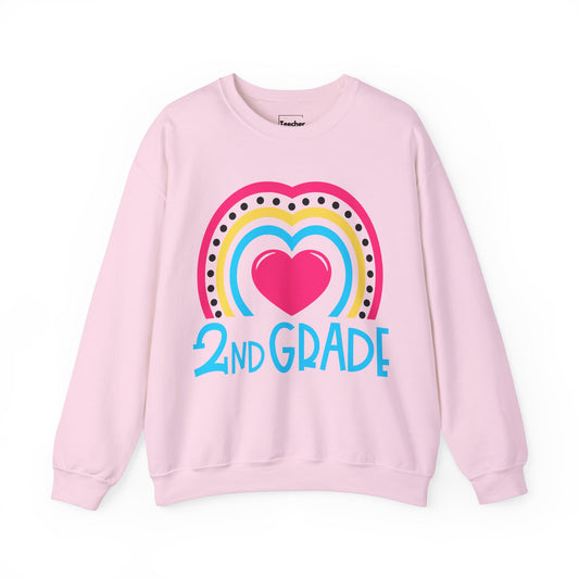 Heart 2nd Grade Sweatshirt