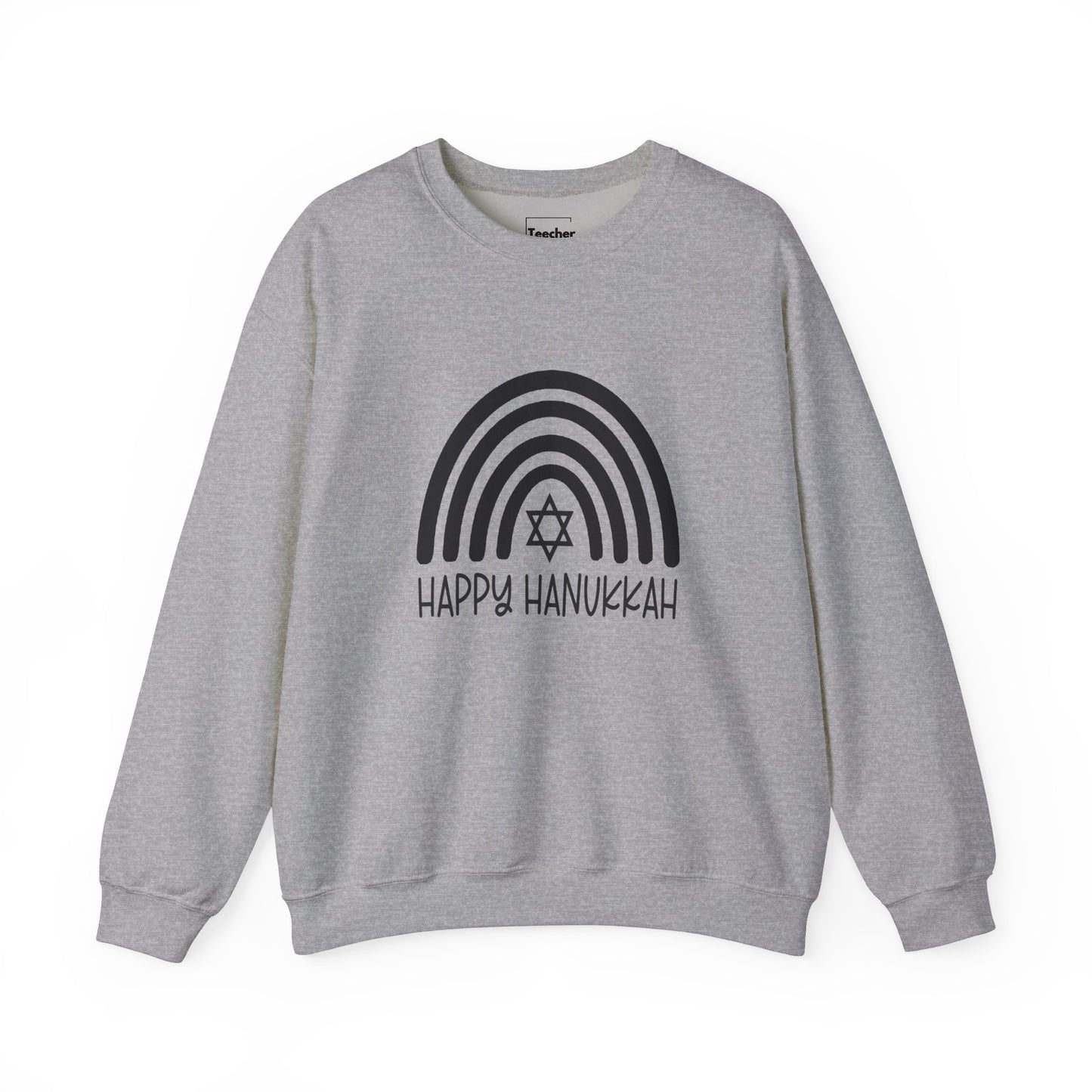 Hanukkah Rainbow Crewneck Sweatshirt