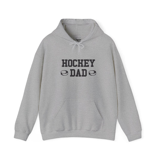 Hockey Dad Pucks Hooded Sweatshirt