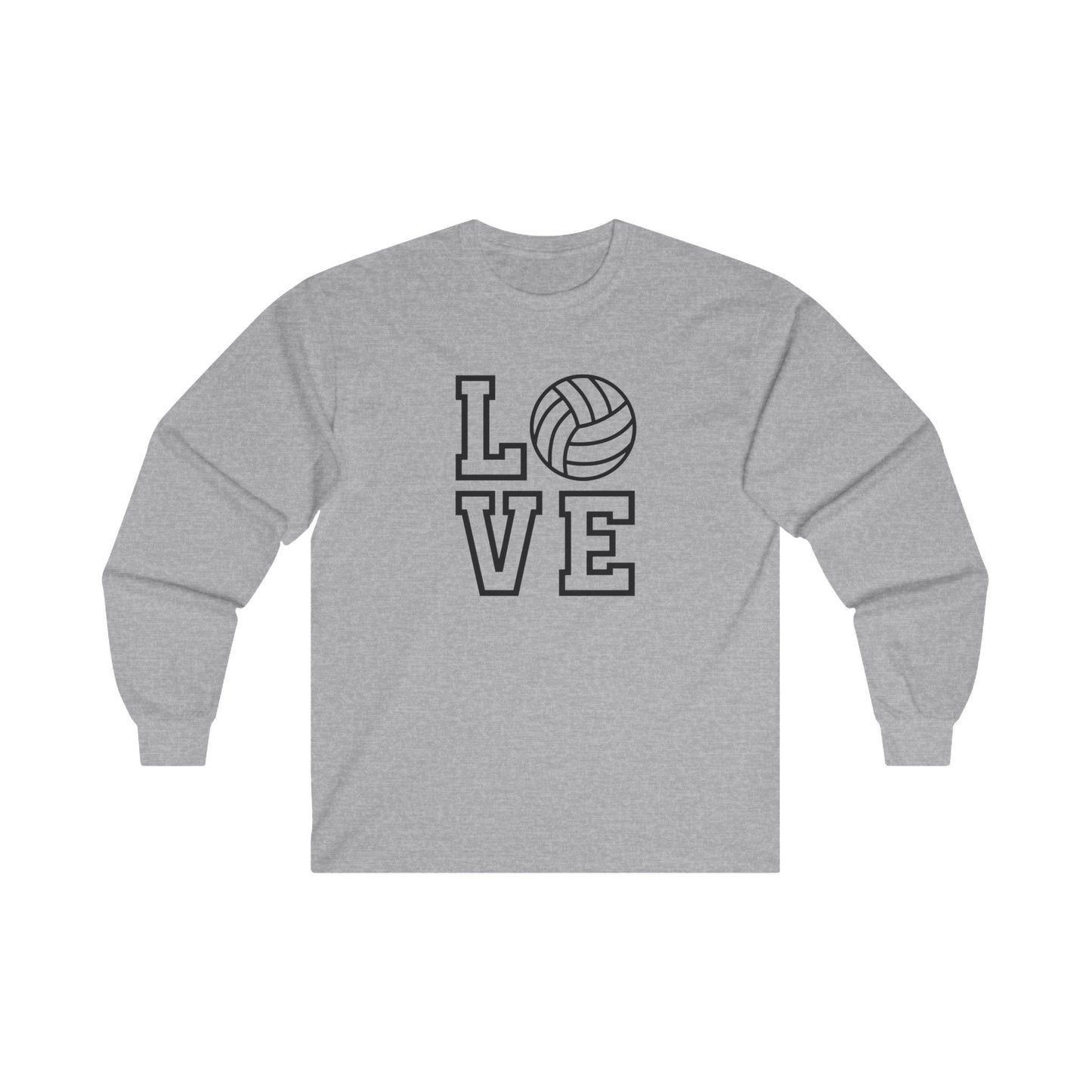 Volleyball Love Long Sleeve Shirt