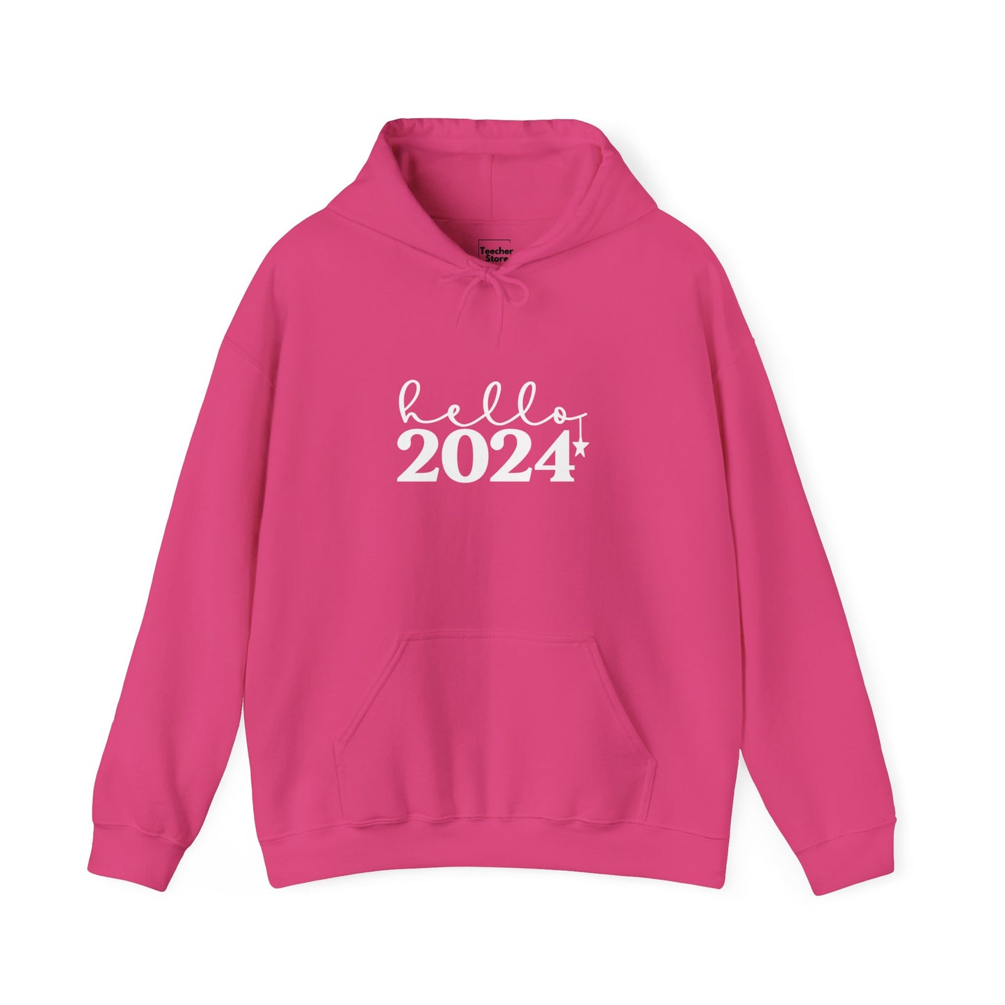 Hello 2024 Hooded Sweatshirt