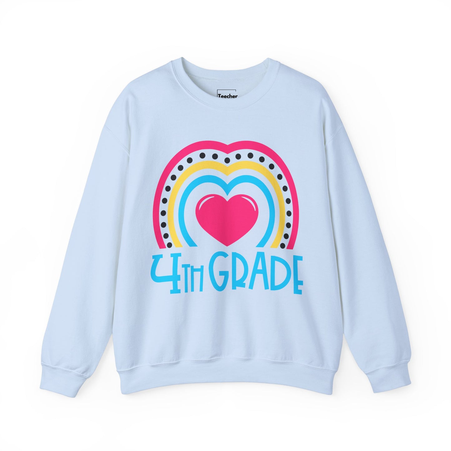 Heart 4th Grade Sweatshirt