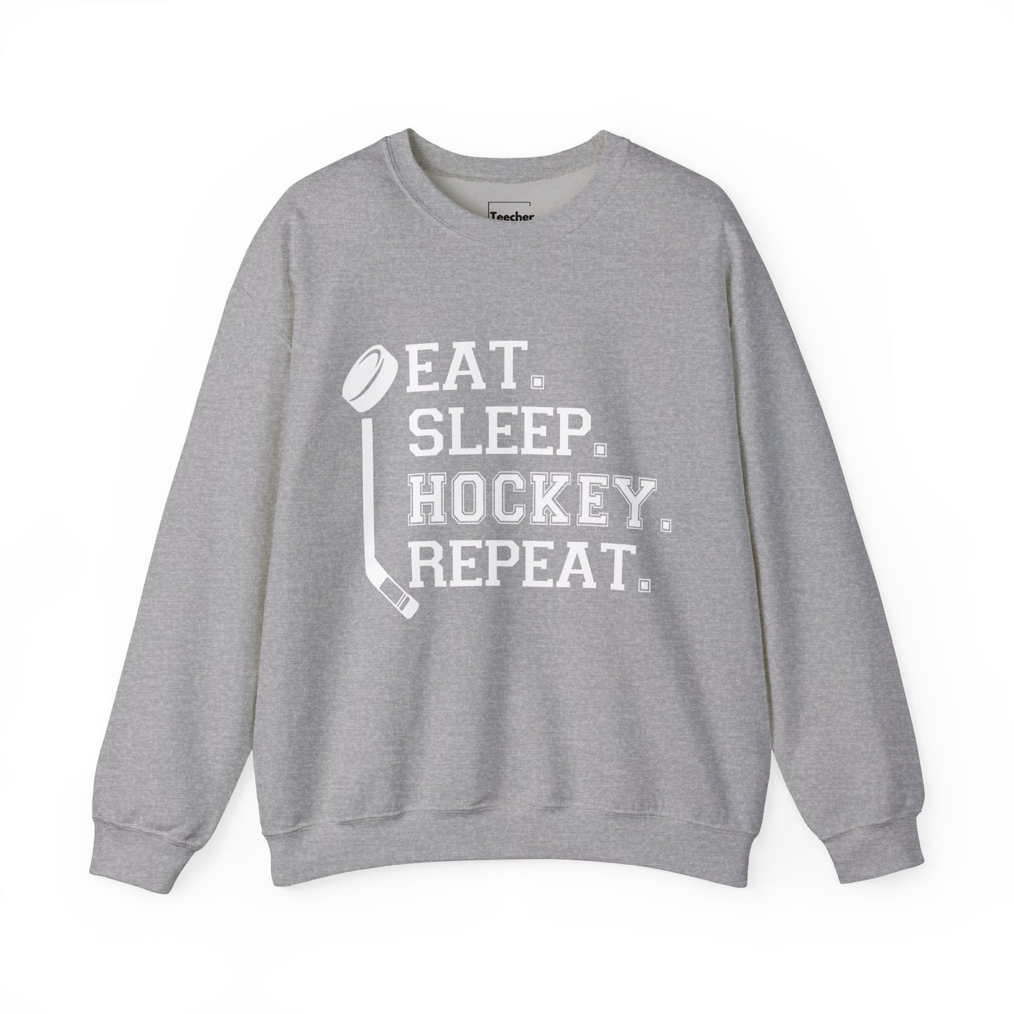 Eat Sleep Hockey Crewneck Sweatshirt