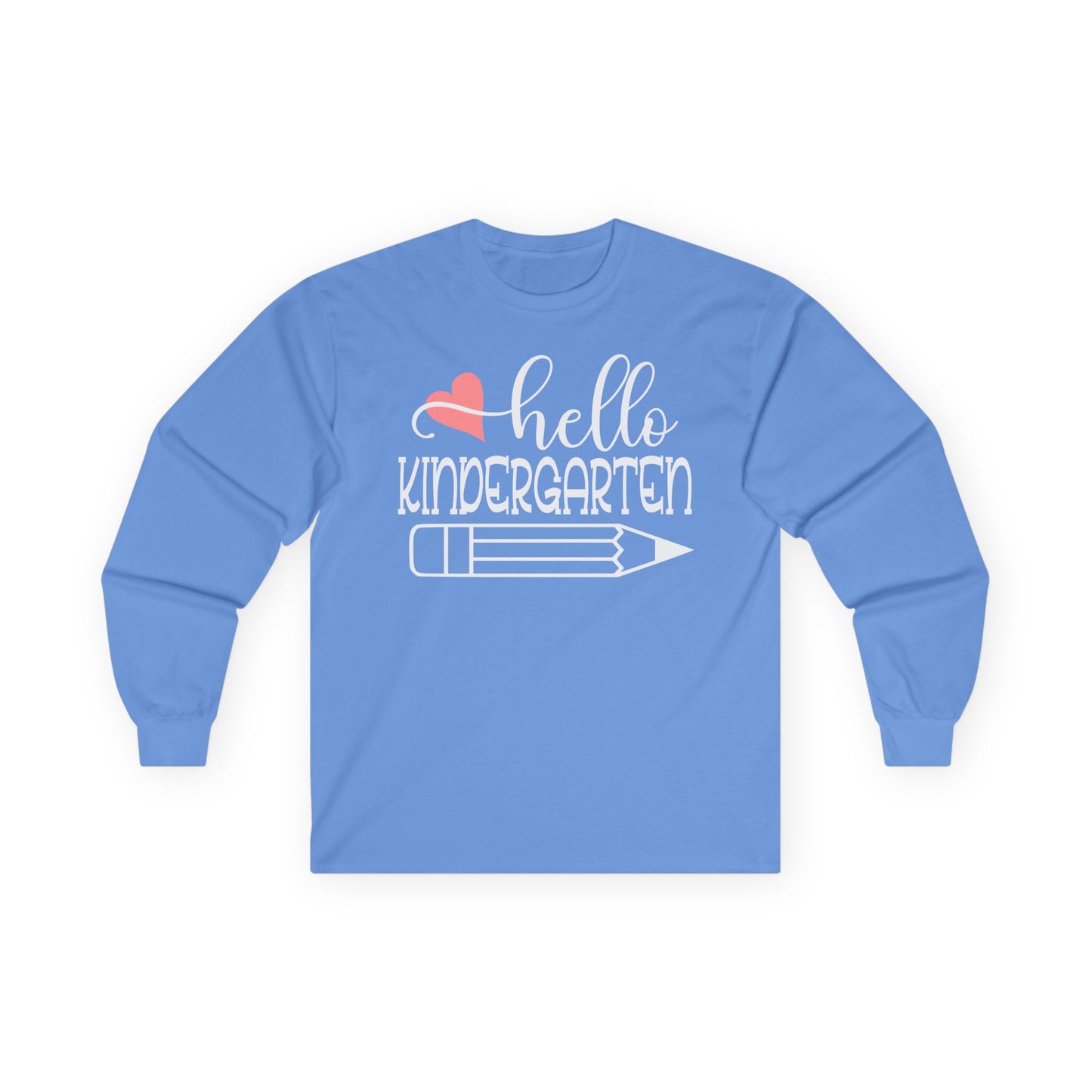 Hello Kindergarten Long Sleeve Shirt