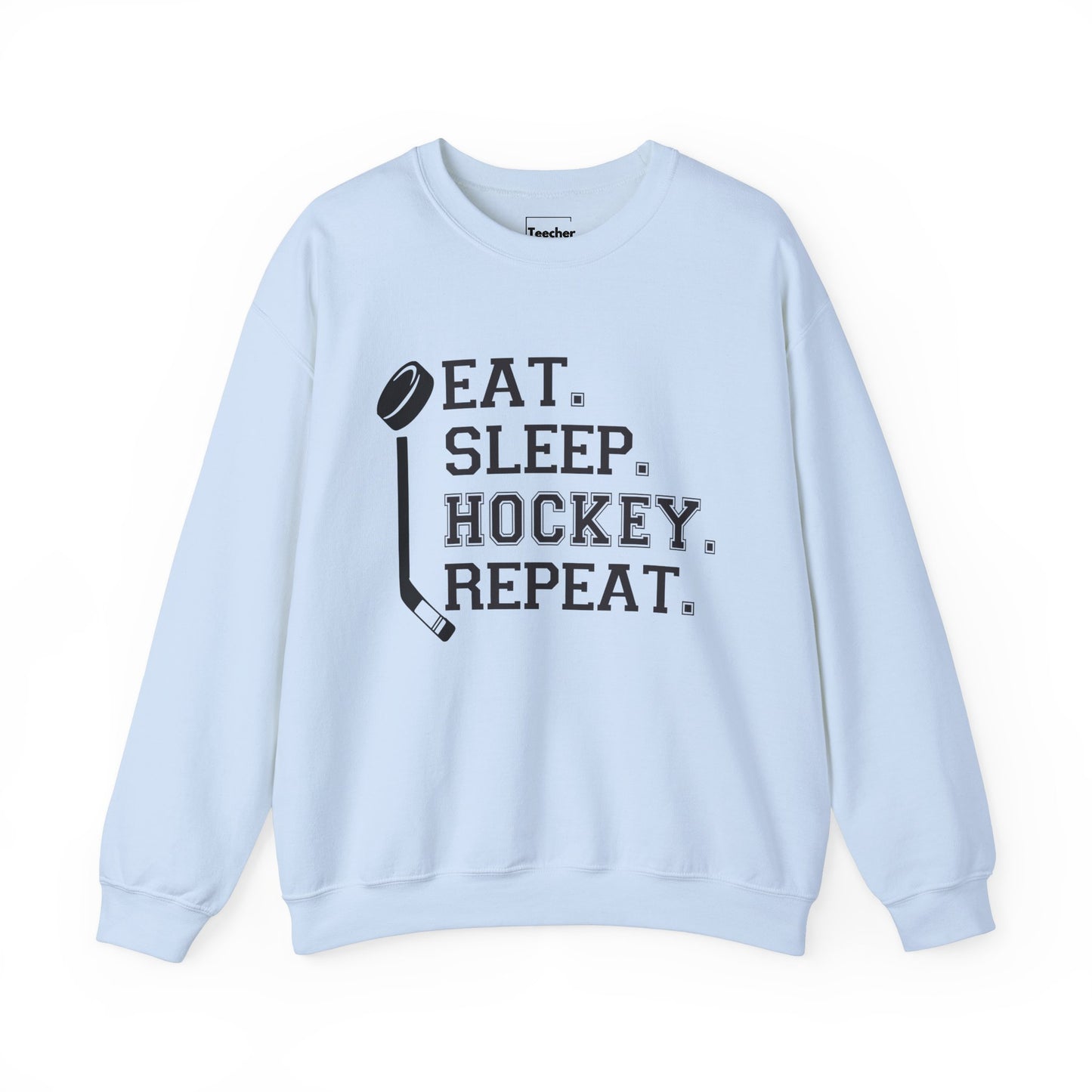 Eat Sleep Hockey Crewneck Sweatshirt