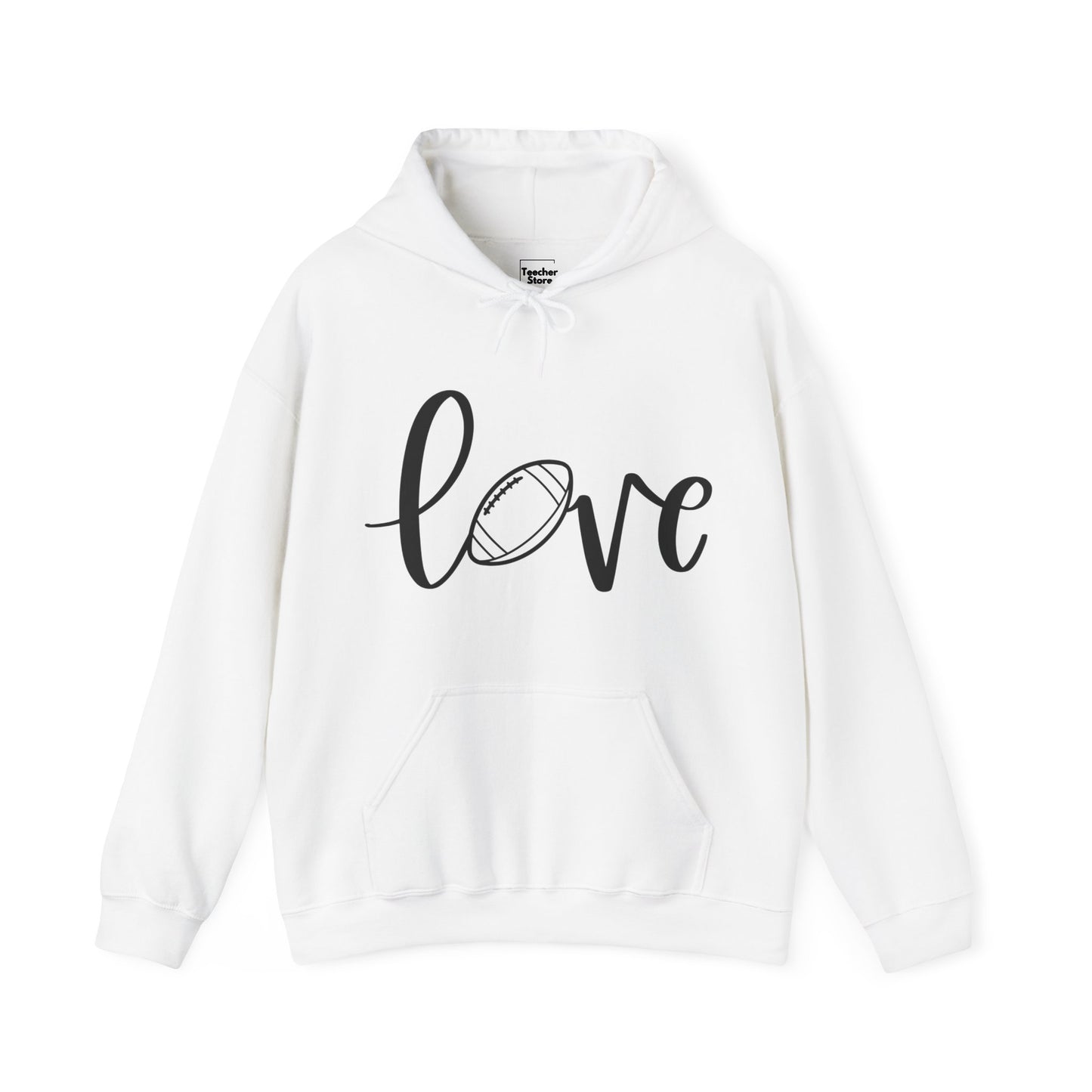 Love Football Hooded Sweatshirt