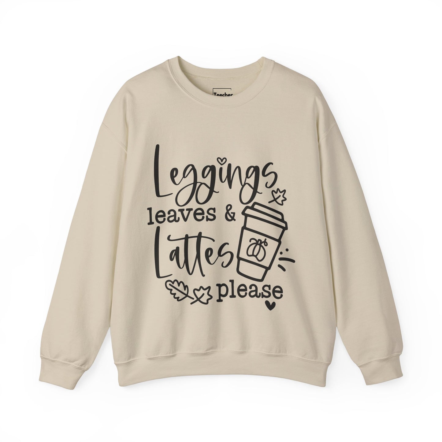 Leggings Leaves Lattes Sweatshirt