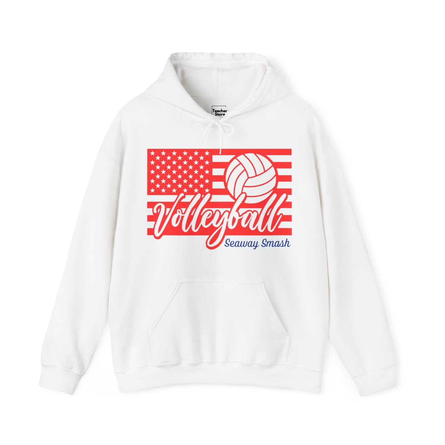 SS Red Flag Hooded Sweatshirt