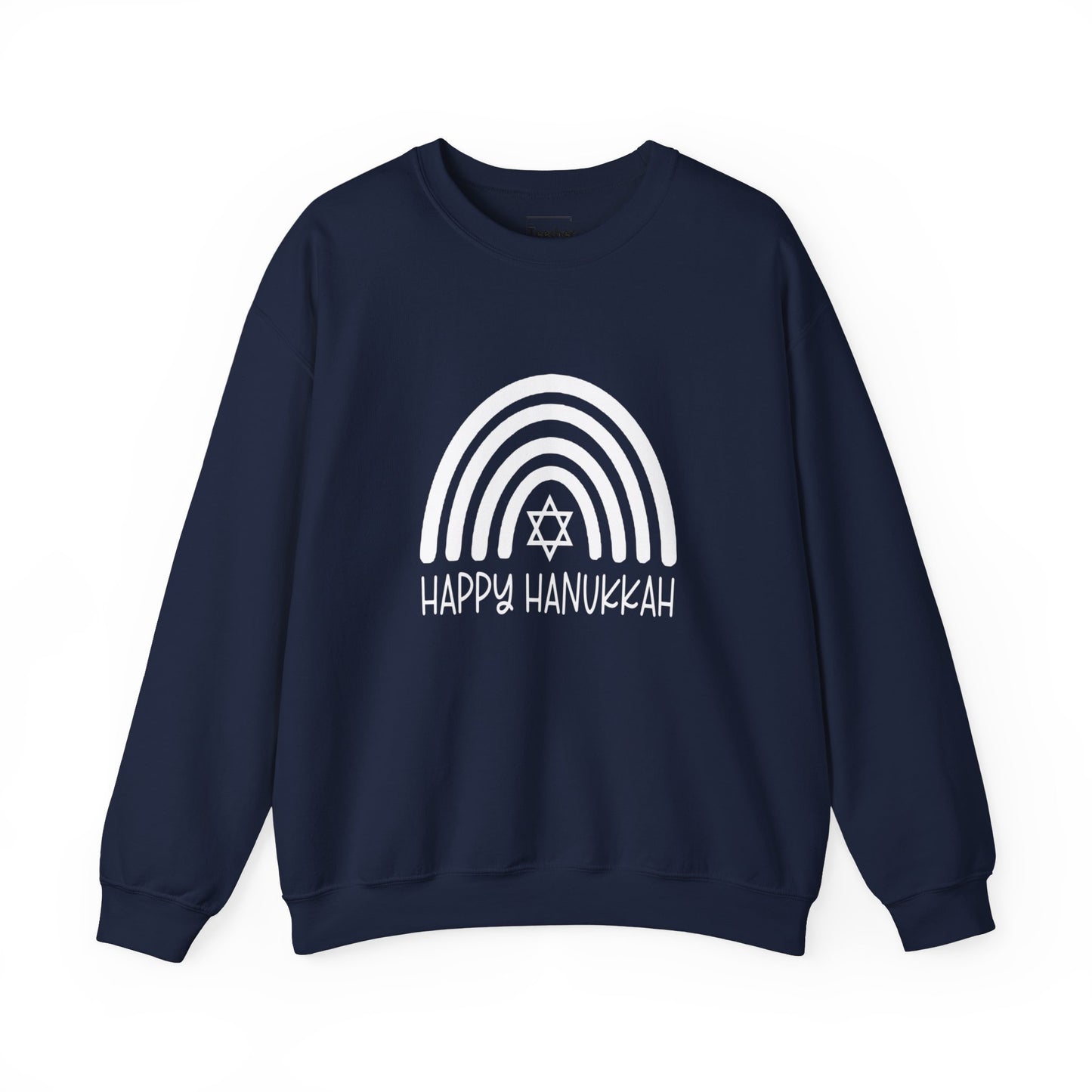 Hanukkah Rainbow Crewneck Sweatshirt