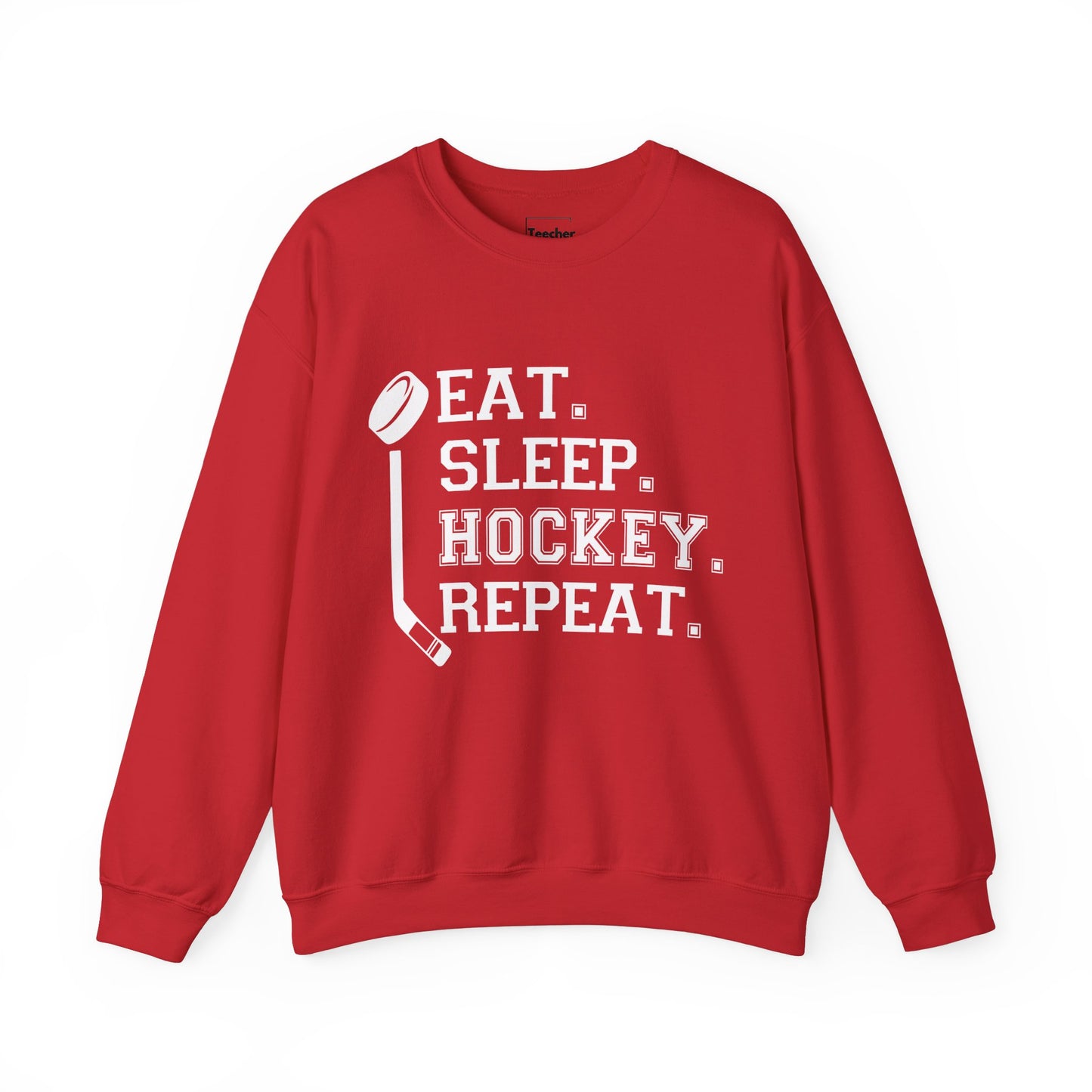 Eat Sleep Hockey Crewneck Sweatshirt