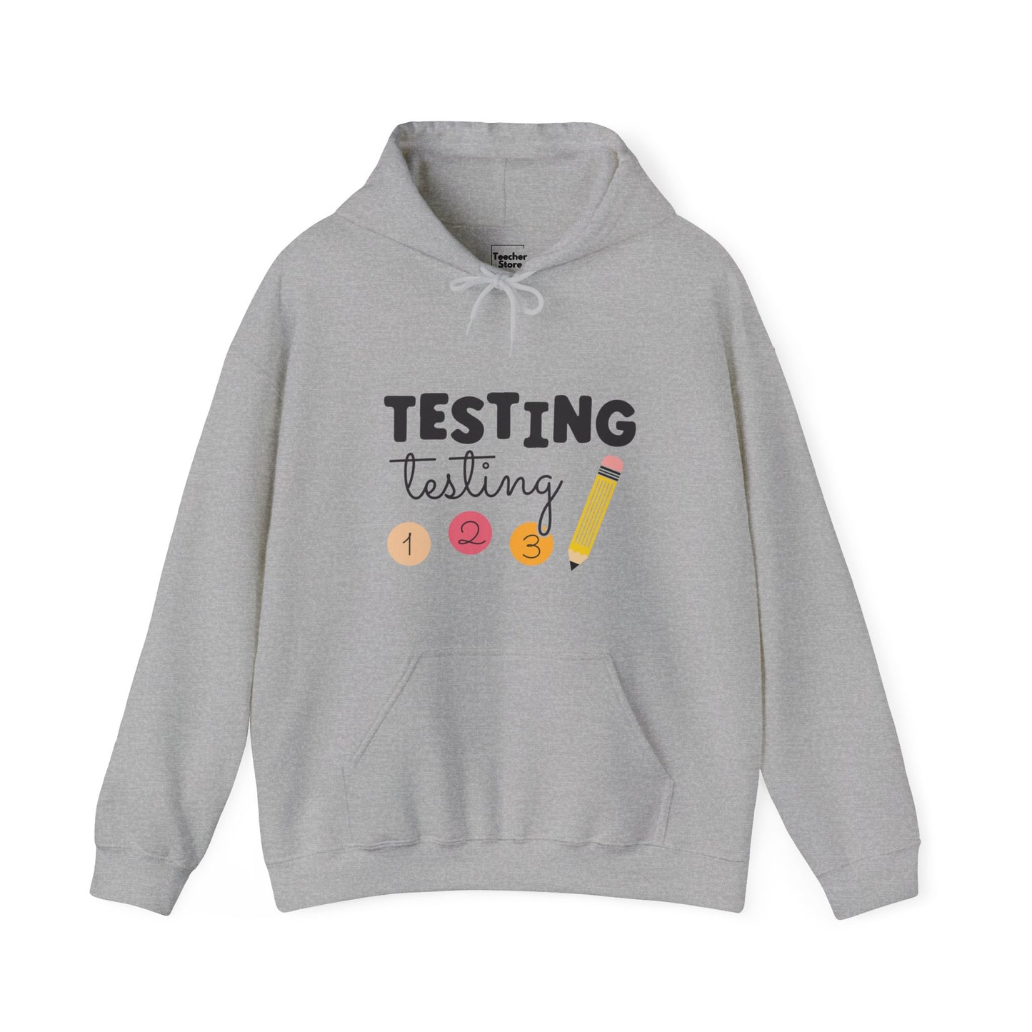 Testing Testing Hooded Sweatshirt