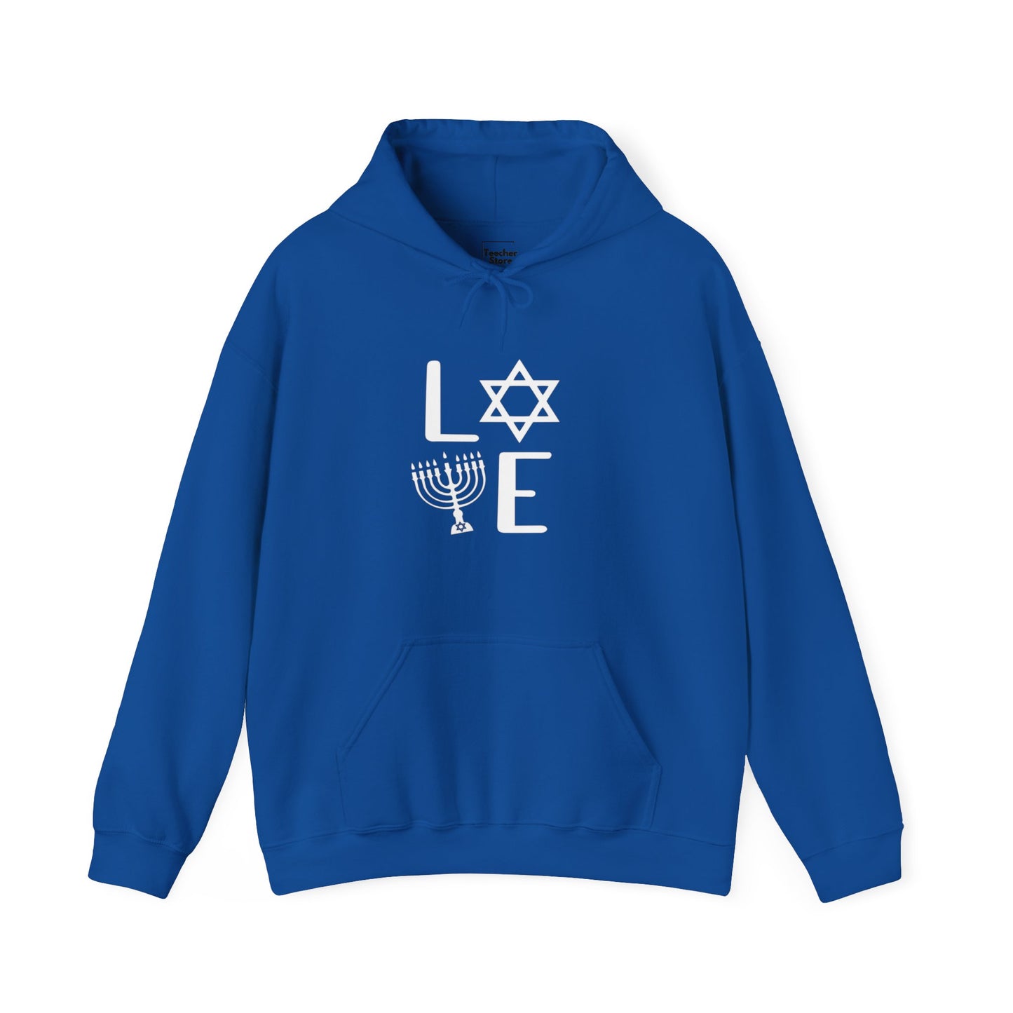 Love Hanukkah Hooded Sweatshirt