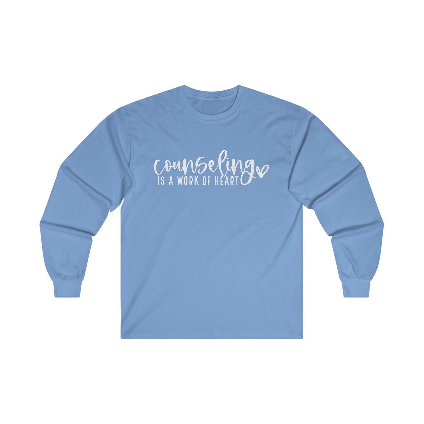 Counseling Work Of Heart Long Sleeve Shirt