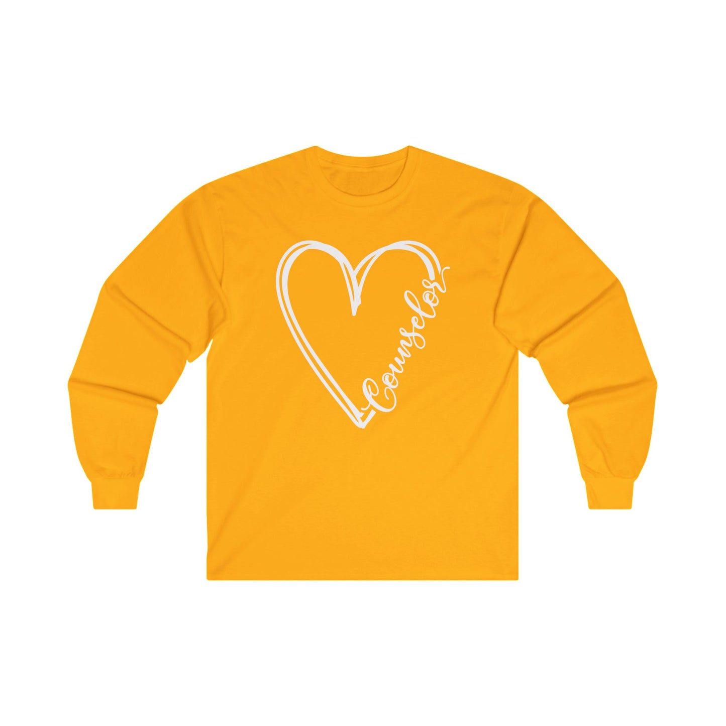 Counselor Heart Long Sleeve Shirt