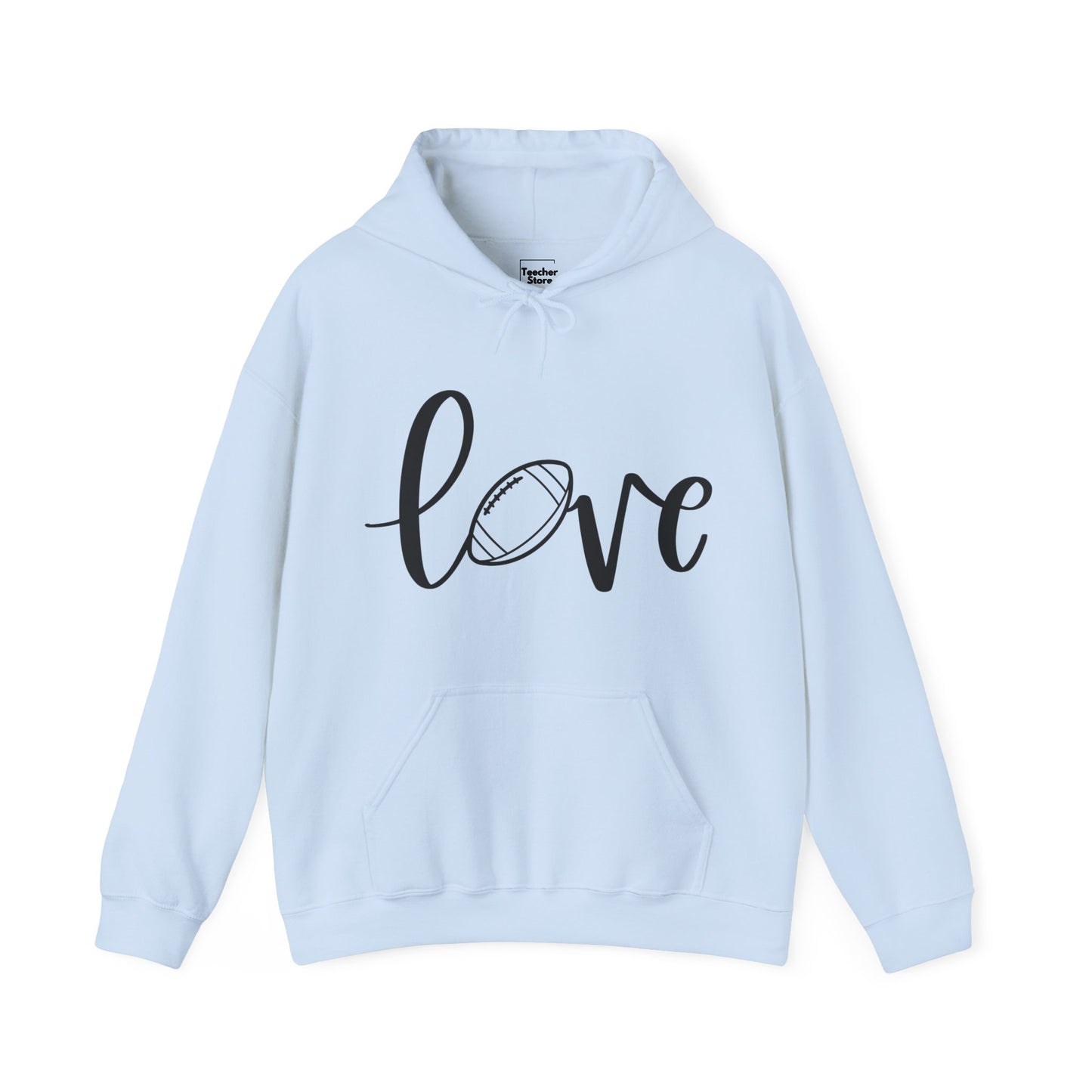 Love Football Hooded Sweatshirt