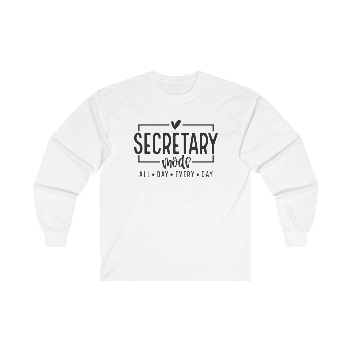 Secretary Mode Long Sleeve Shirt