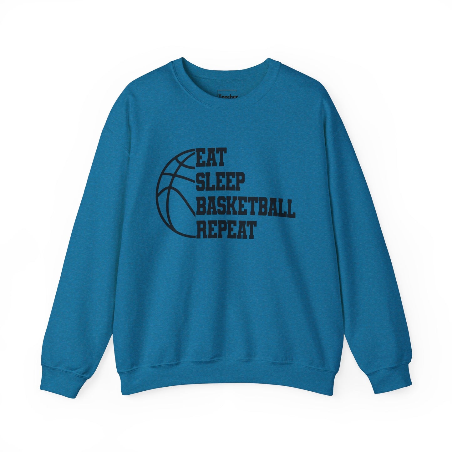 Eat Sleep Basketball Crewneck Sweatshirt