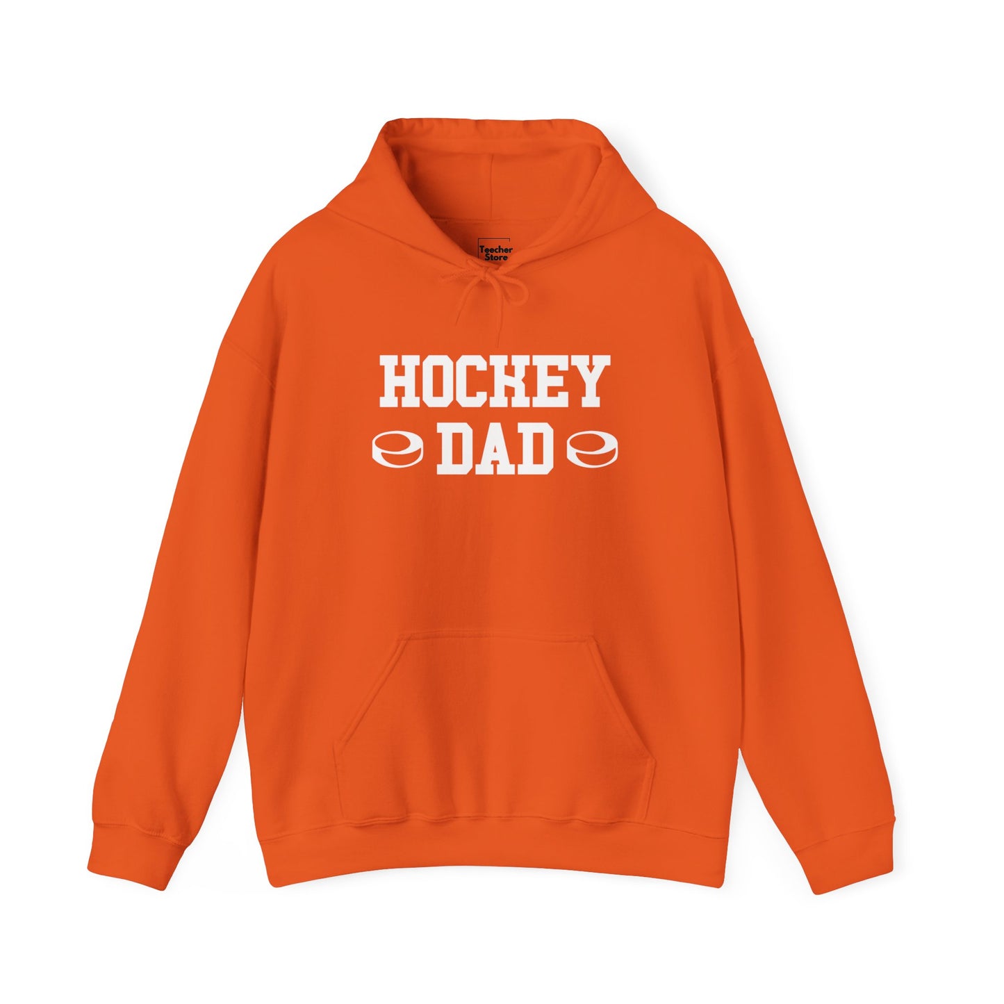 Hockey Dad Pucks Hooded Sweatshirt