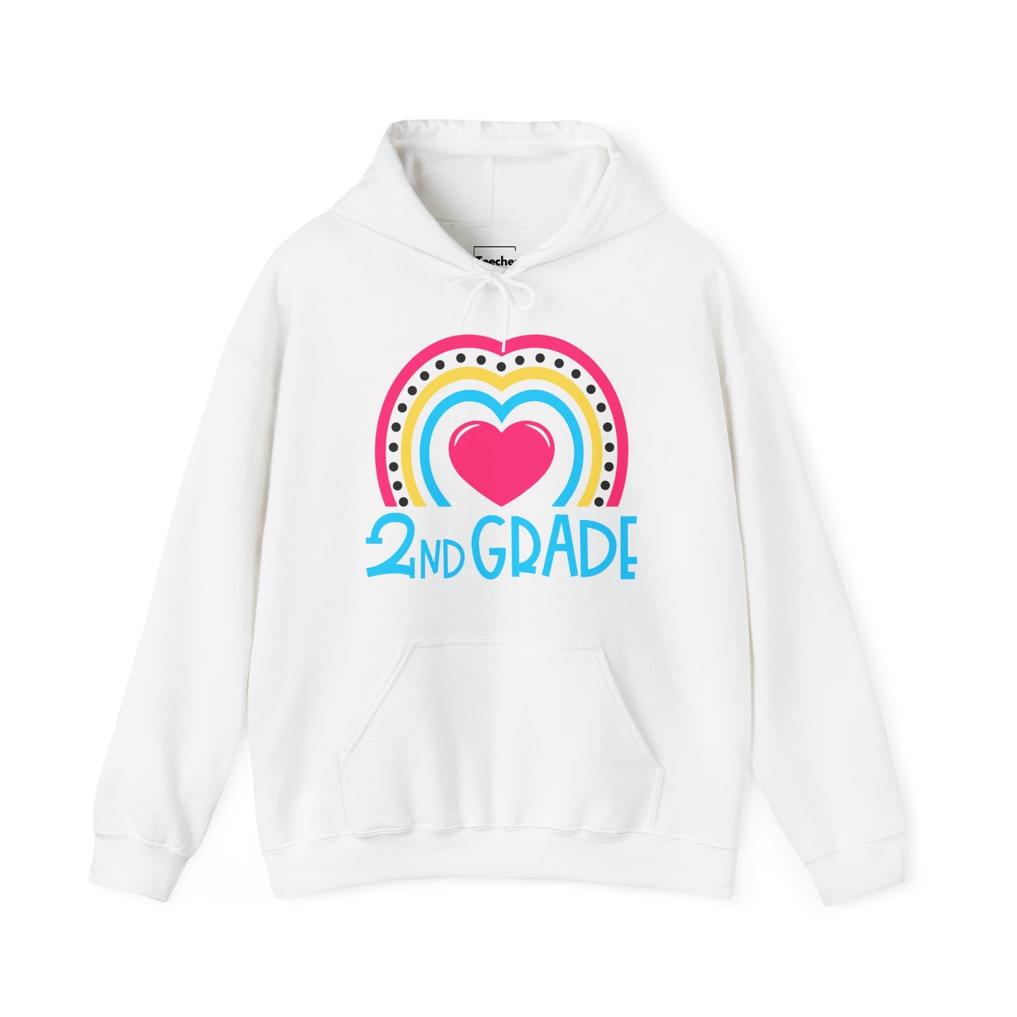 Heart 2nd Grade Hooded Sweatshirt