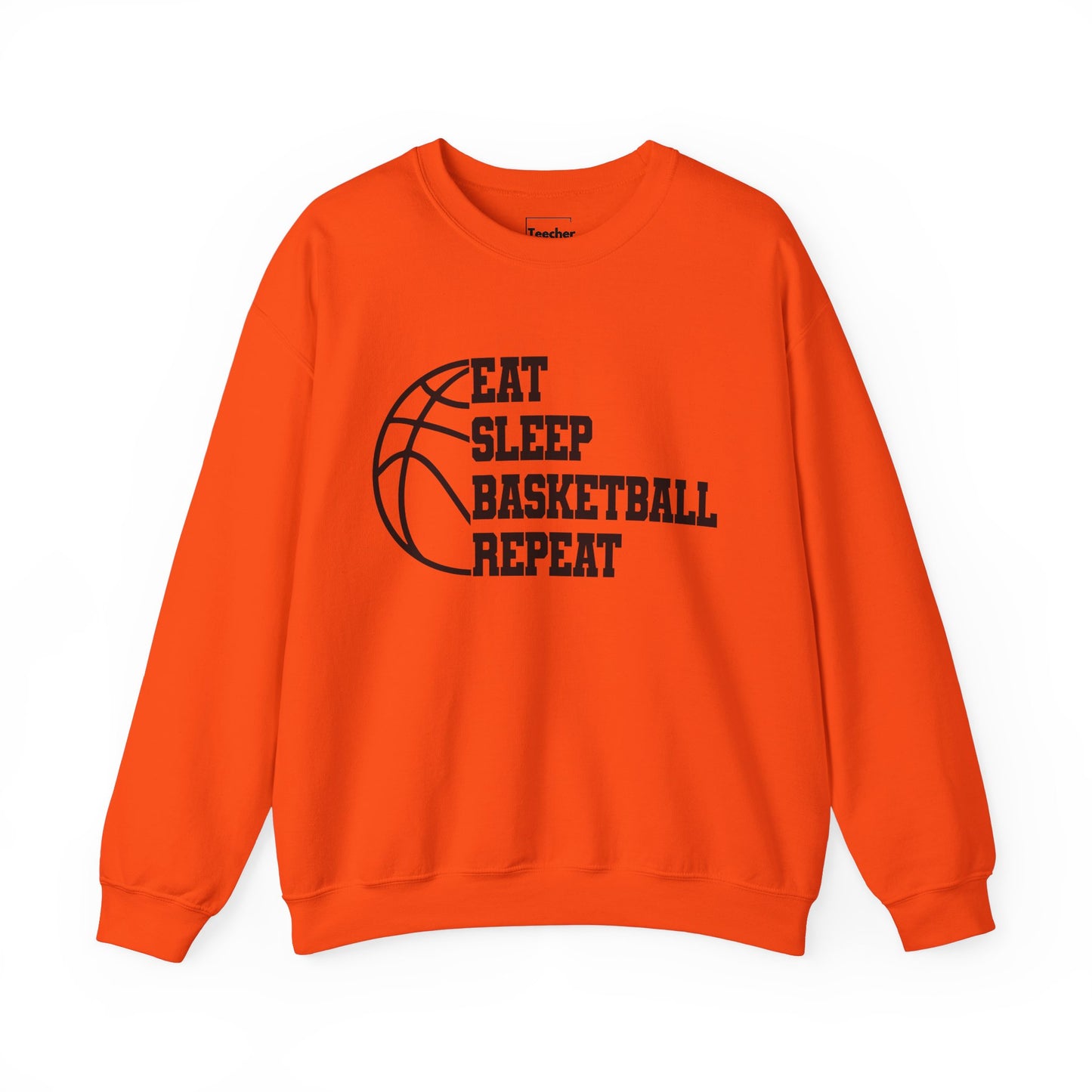 Eat Sleep Basketball Crewneck Sweatshirt