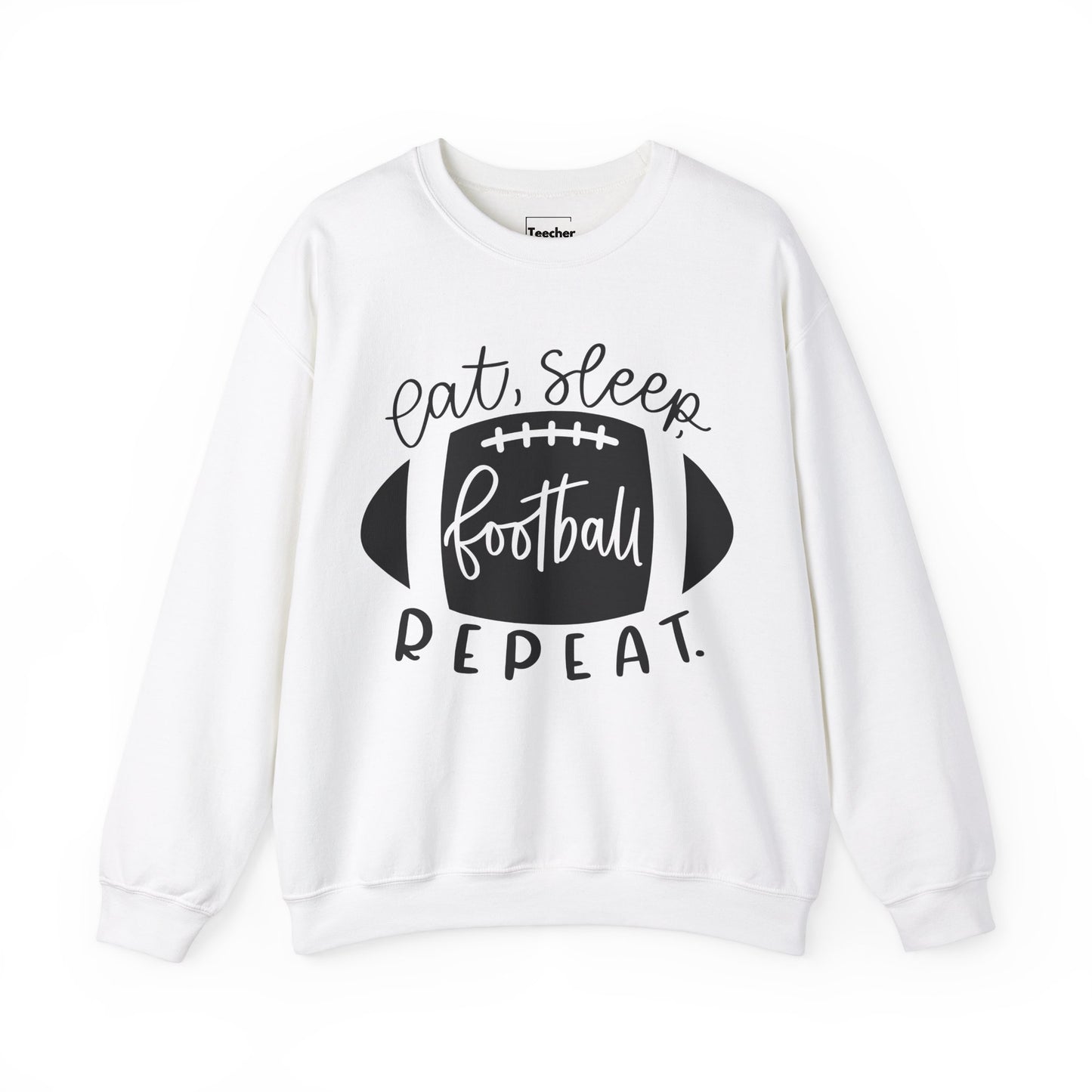 Eat Sleep Football Sweatshirt