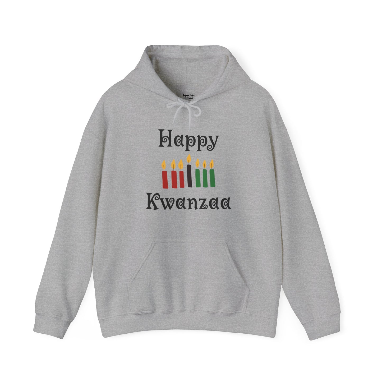 Happy Kwanzaa Candles Hooded Sweatshirt