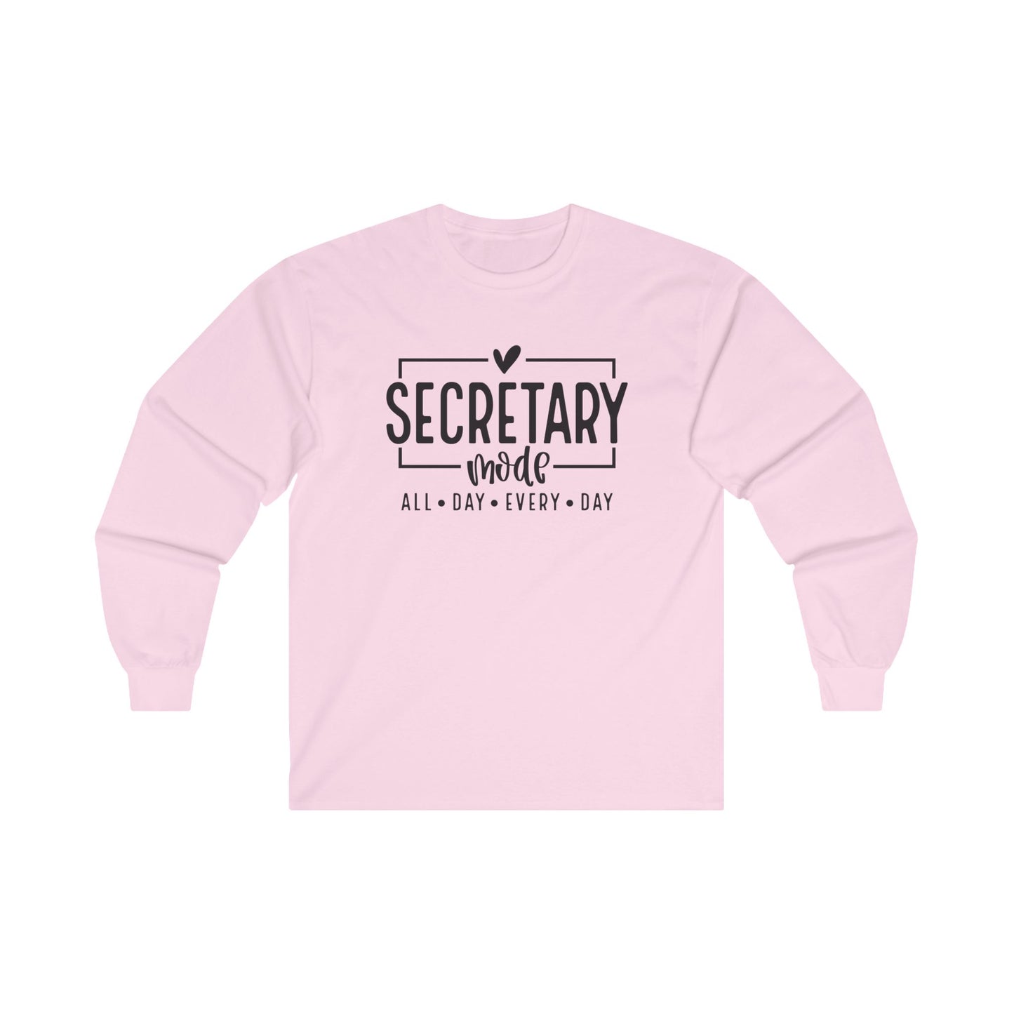 Secretary Mode Long Sleeve Shirt