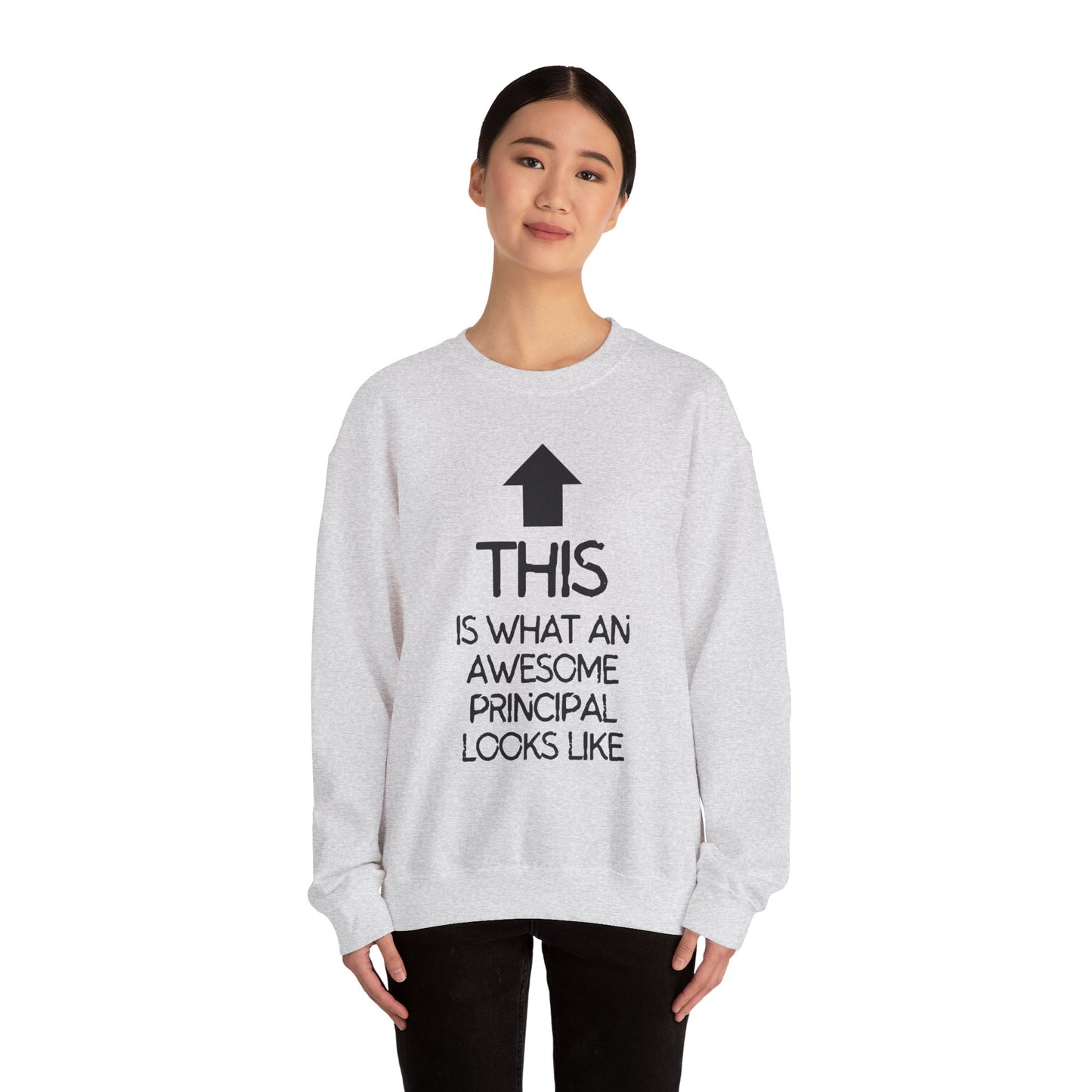 Awesome Principal Crewneck Sweatshirt