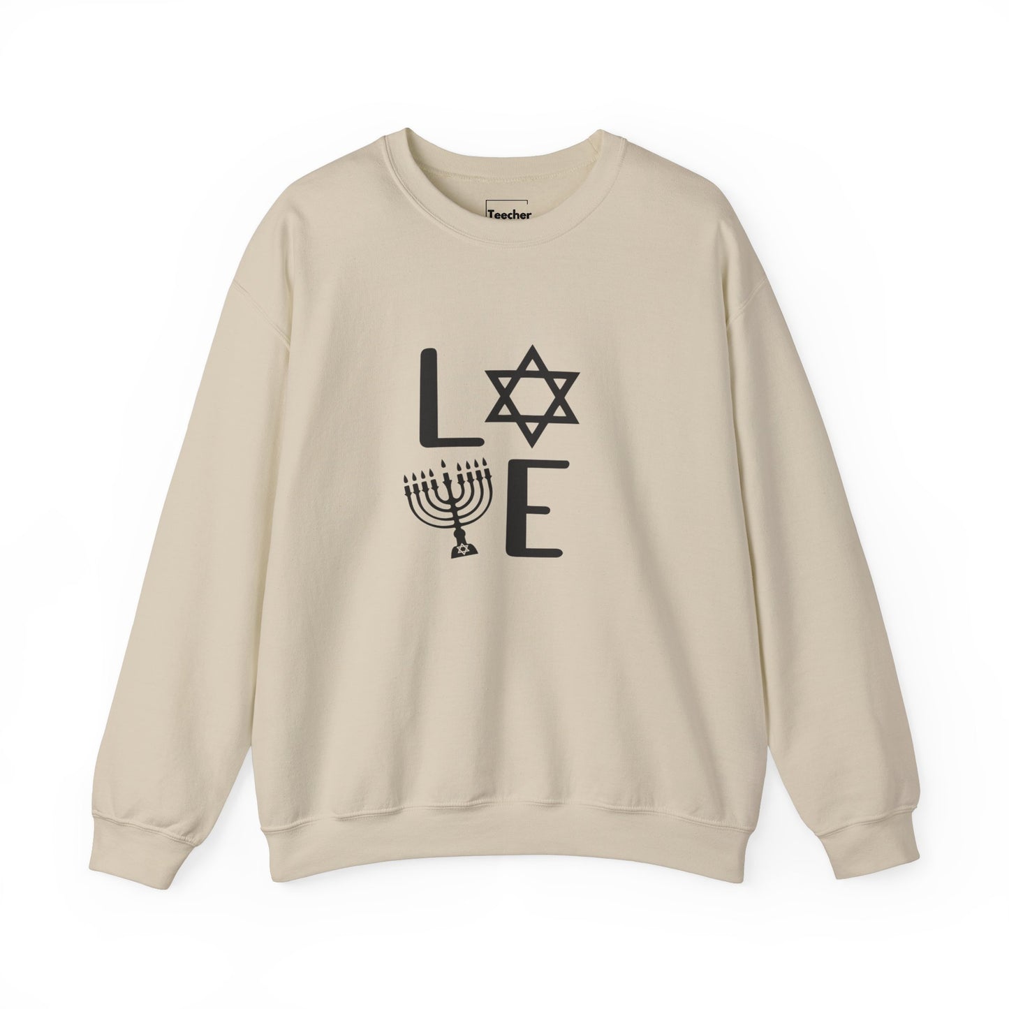 Love Hanukkah Crewneck Sweatshirt