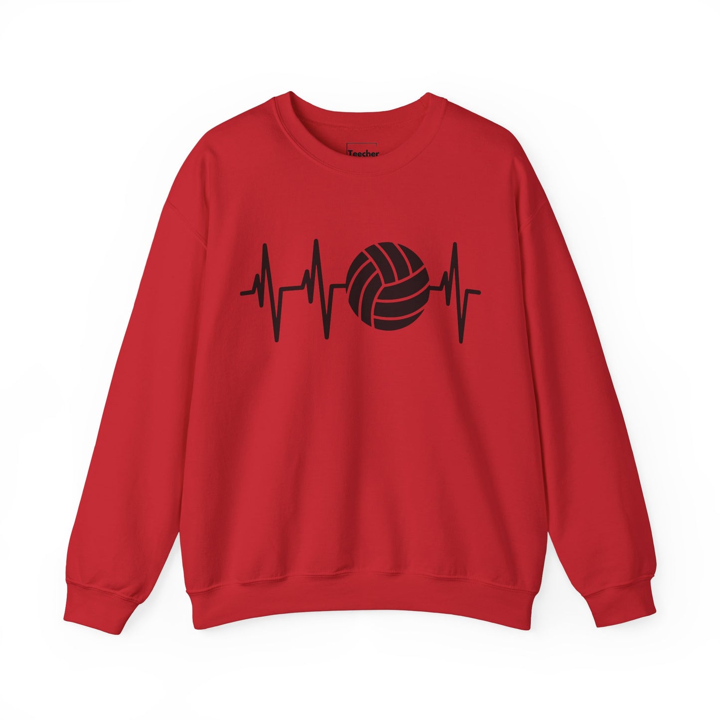 Volleyball Heartbeat Sweatshirt